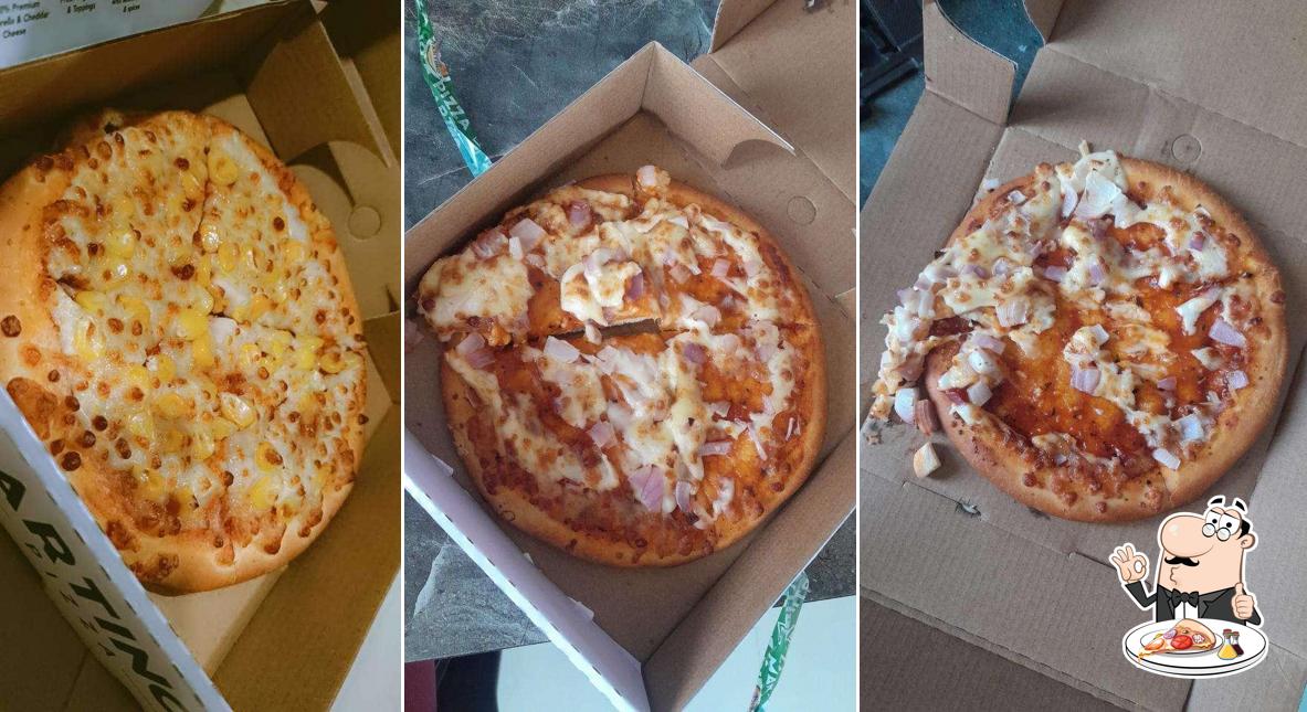 Pick different kinds of pizza