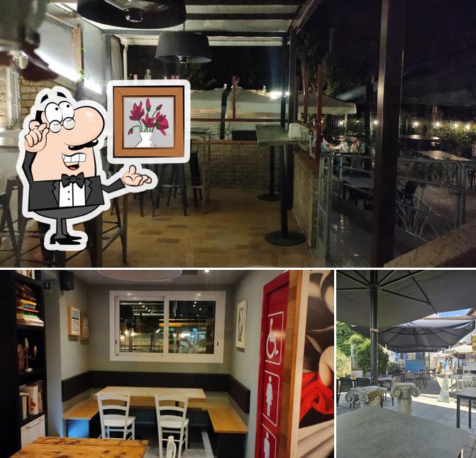 Gli interni di Botega dal Moro