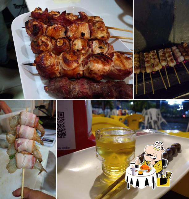 Platos en Espeto do tio João