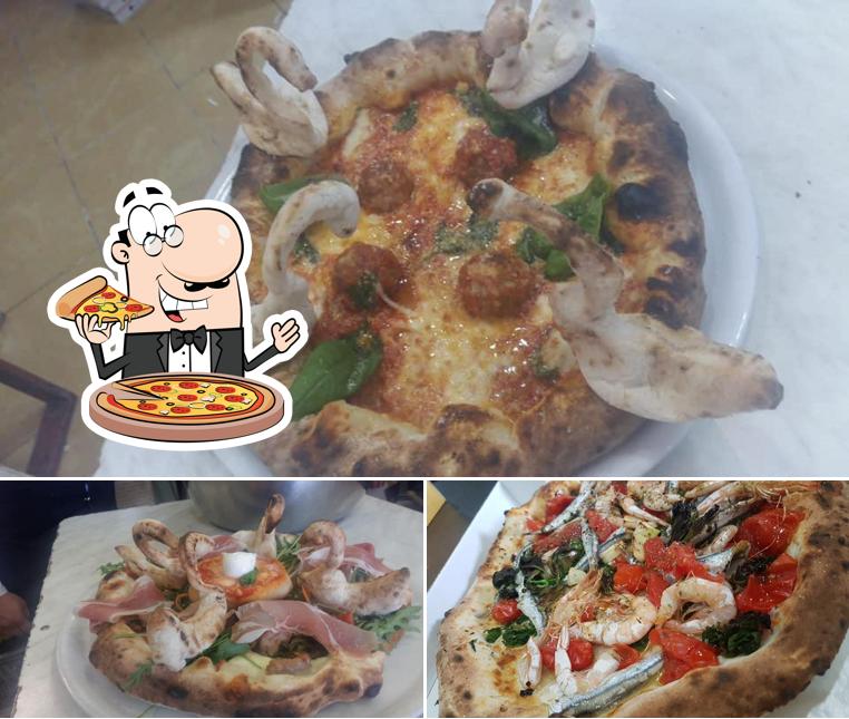 Ordina tra le molte varianti di pizza