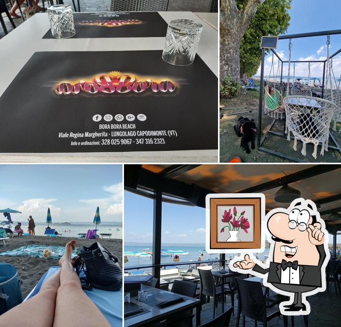 Dai un'occhiata agli interni di Bora Bora Beach Capodimonte