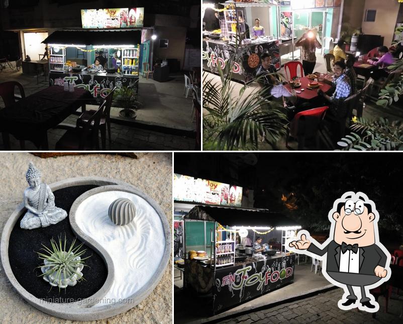 The interior of Joy Food family Chiniese restaurant