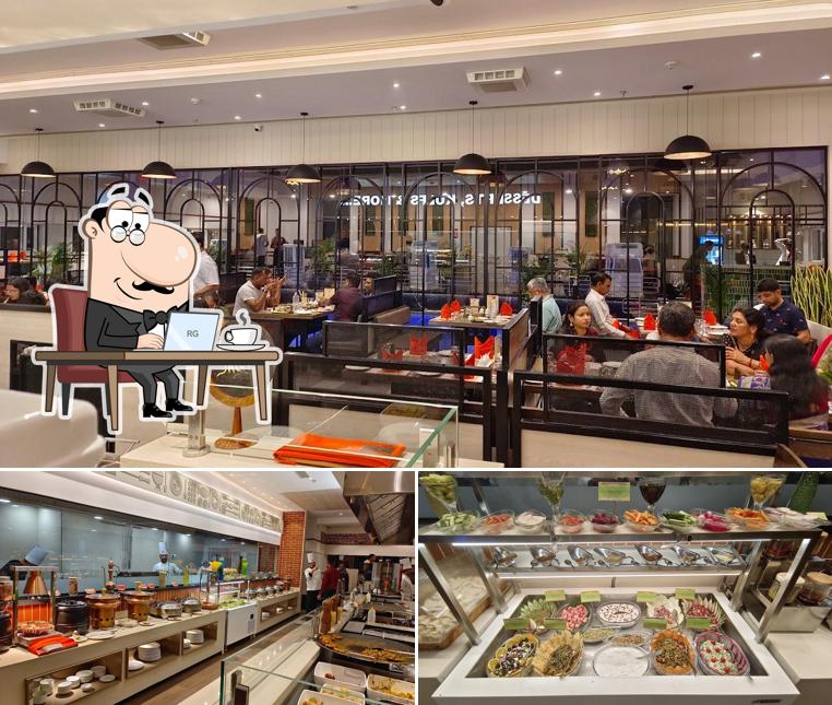 The interior of Kebabs Ville