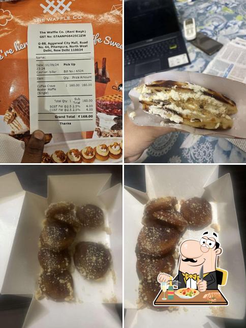 Food at The Waffle Co