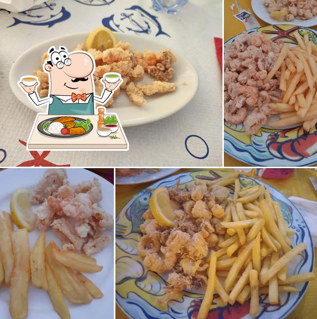 Calamari fritti al Ristorante La Locanda del Corsaro