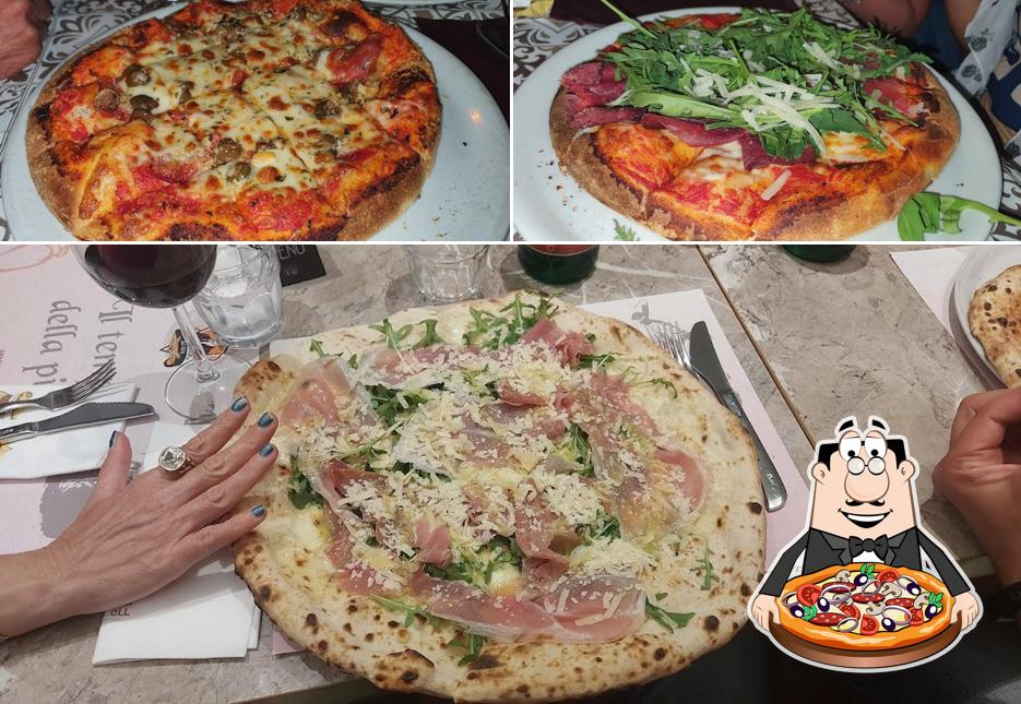 Prenditi tra le molte varianti di pizza