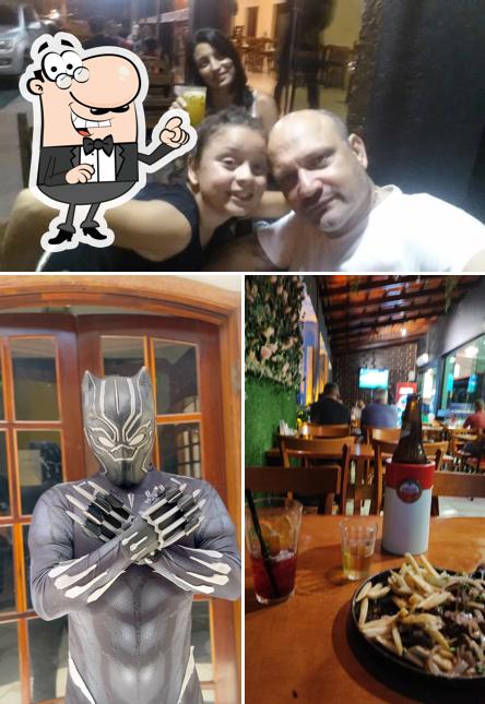 O interior do Marreta Gastro Bar Delivery