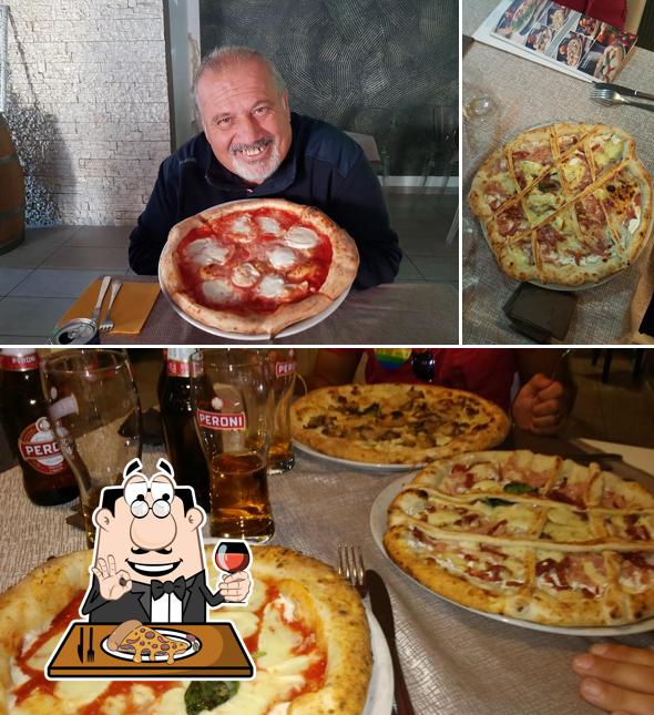 Scegli tra le molte varianti di pizza