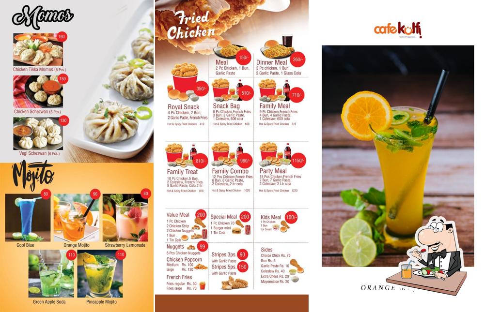 Food at Cafe Kulfi