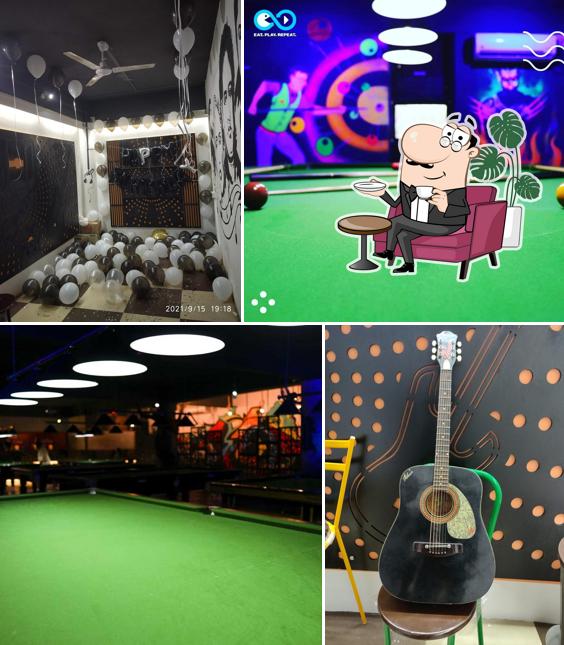 The interior of Eat Play Repeat