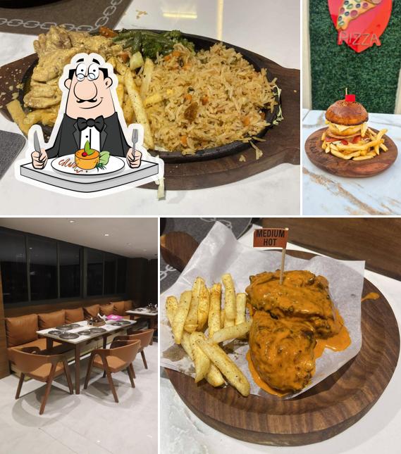 Food at Flame Grill House