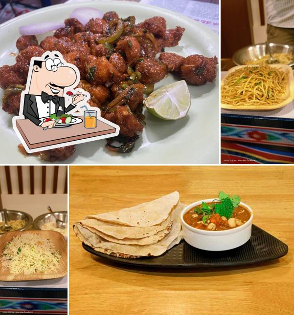 Food at Green pulka
