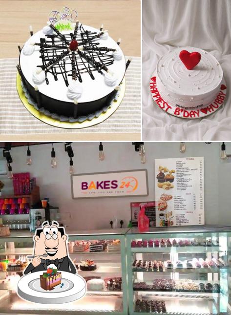 Chocolate cake at Bakes24 cake delivery in dewas