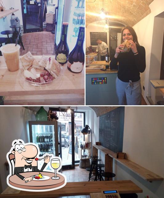 La foto di cibo e interni da Bottega Trasteverina