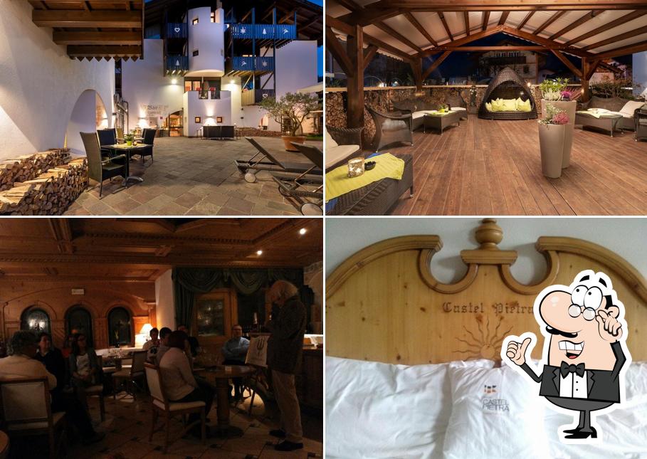 Gli interni di Hotel Castel Pietra