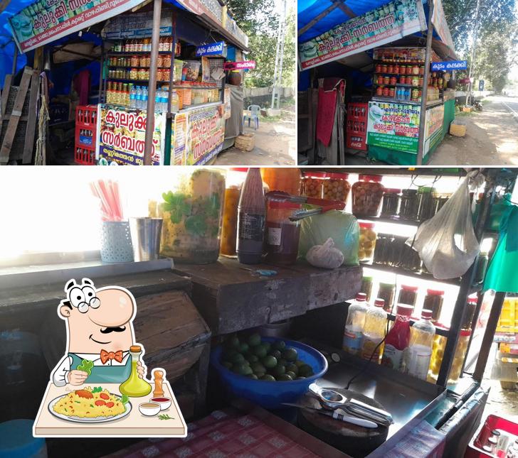 Food at PK Foods (Kozhikodan Kulukki Sarbath)