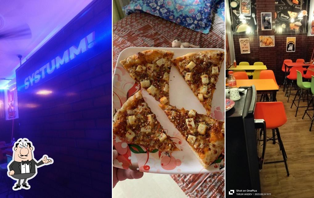 Check out how Kaku Pizza & Restaurant Sector 17A looks inside