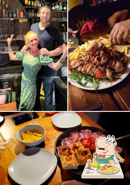 La cibo e bevanda del ristorante