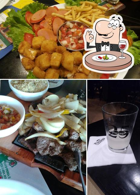 Comida em Choperia e Pizzaria do Portuga
