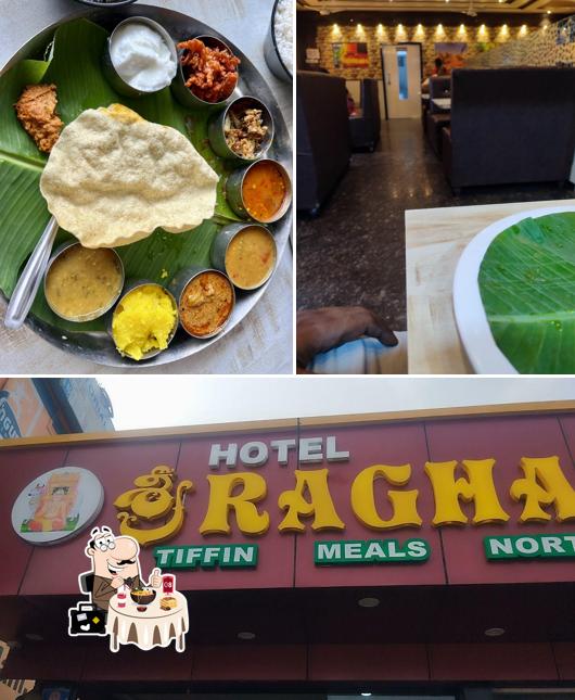The photo of food and interior at Sri Raghavendra