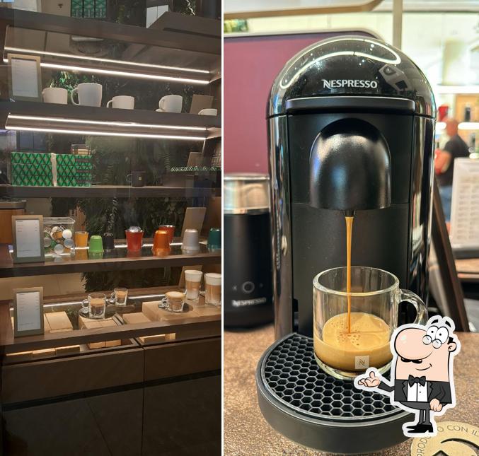 Gli interni di Boutique Nespresso