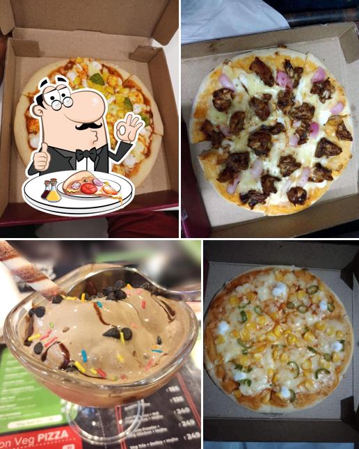 Try out different types of pizza