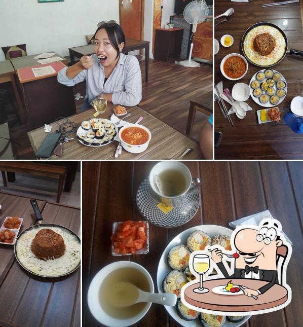 Soup at Korean Restaurant Caffe Moa