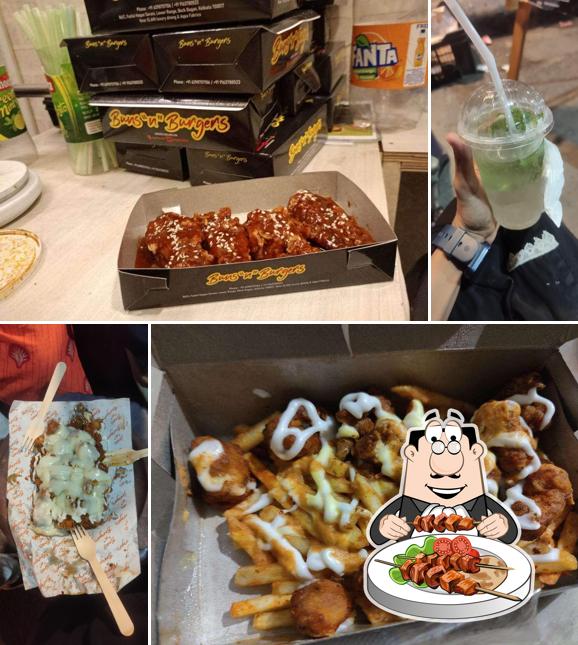 Food at Buns “n” Burgers