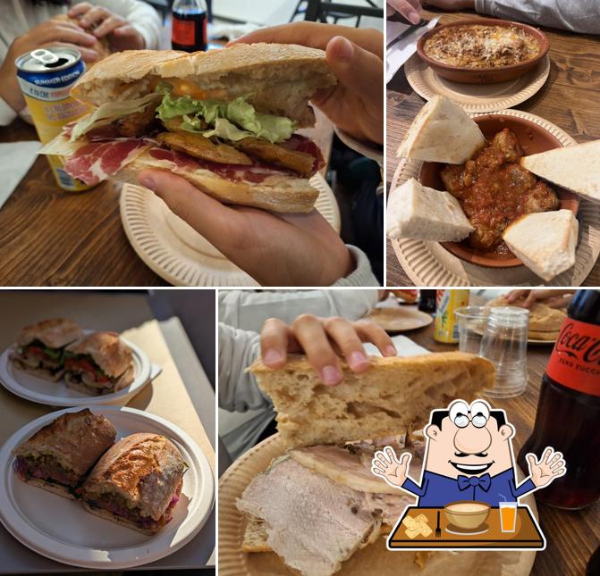 Panino con maiale stirato al Bottega Oberdan