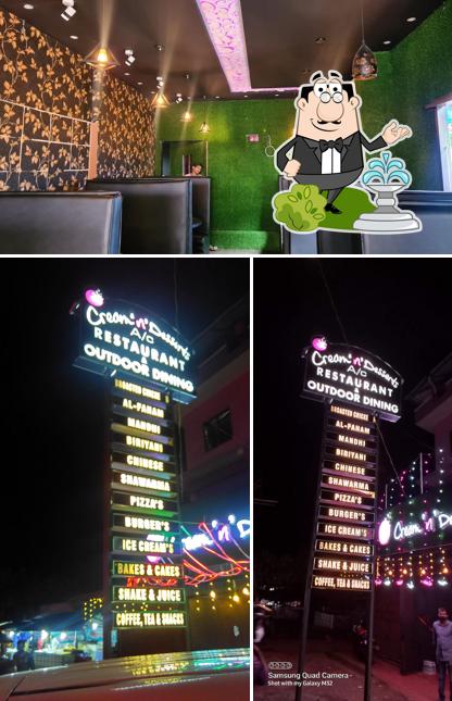 Cream n Desert is distinguished by exterior and interior