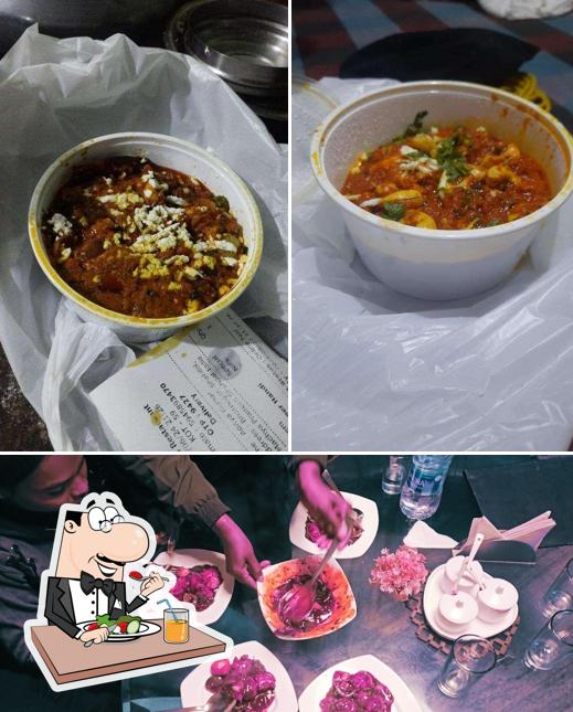 Food at Oasis Restaurant