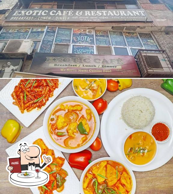 Meals at Exotic Cafe