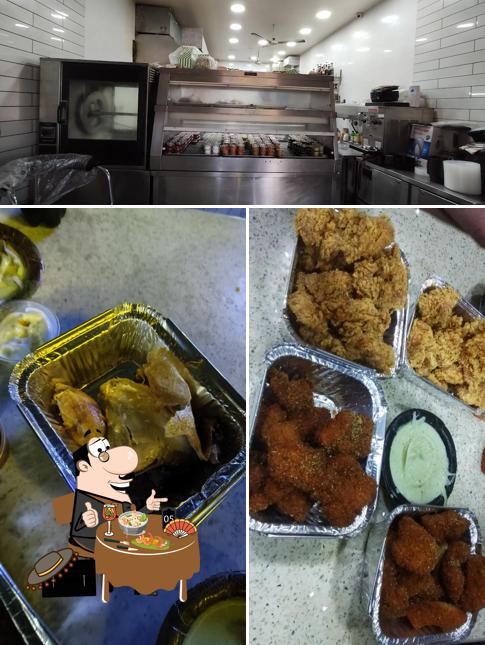 Among different things one can find food and interior at Muglai Non Veg