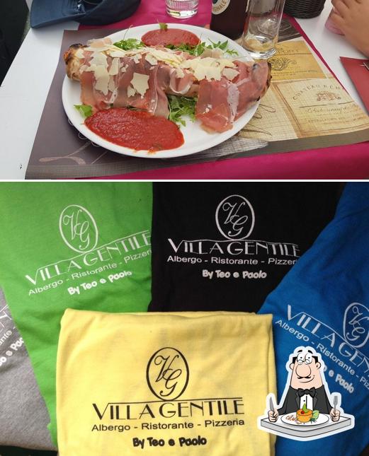 Platti al Albergo Villa Gentile