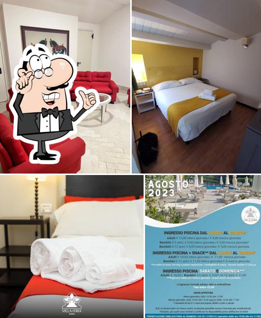 Gli interni di Grand Hotel Villa Itria