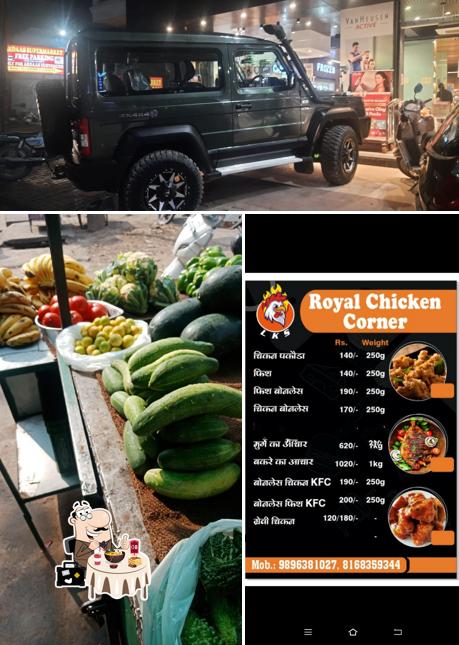 The photo of food and exterior at Himachal Sweet Shop