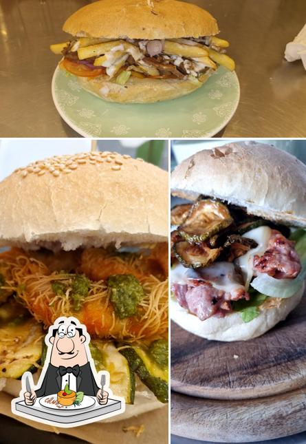 Panino con maiale stirato al Immigrante Hamburgeria