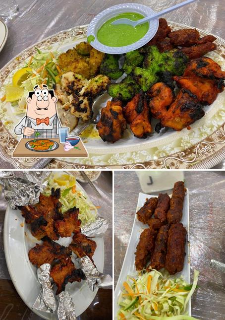Chicken wings at Shawarma spot