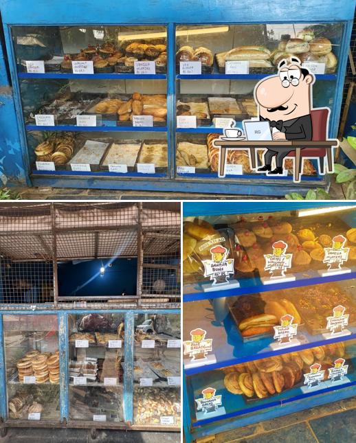 The interior of St. Anthony Bakery