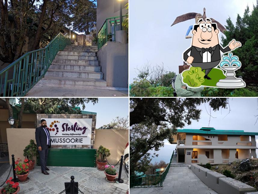 You can get some fresh air outside Sterling Mussoorie