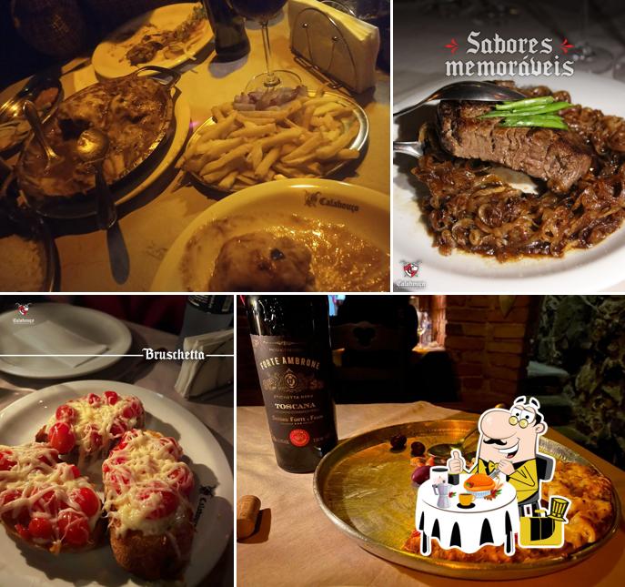 Comida em Calabouço Restaurante e Pizzaria