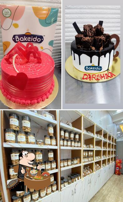 The photo of food and interior at Bakeido - Best Cake Shop in Indirapuram - Best Bakery in Indirapuram - Best Cafe in Indirapuram