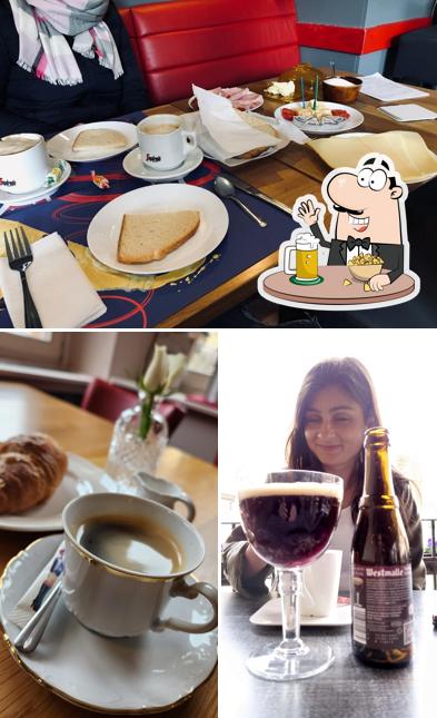 Commandez un verre de bière blonde ou brune
