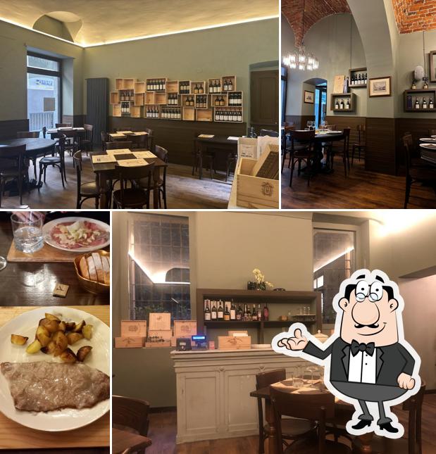 Gli interni di Carlo Alberto Bistrot