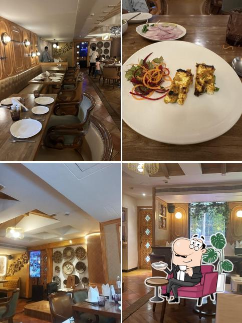 Take a seat at one of the tables at Rasoi Kitchen