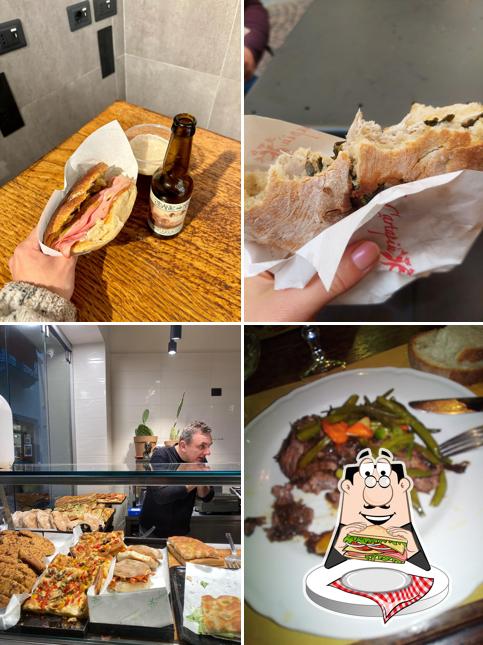 Club sandwich al Focacceria il Budego