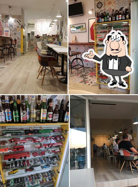 Dai un'occhiata agli interni di Sandwich Club
