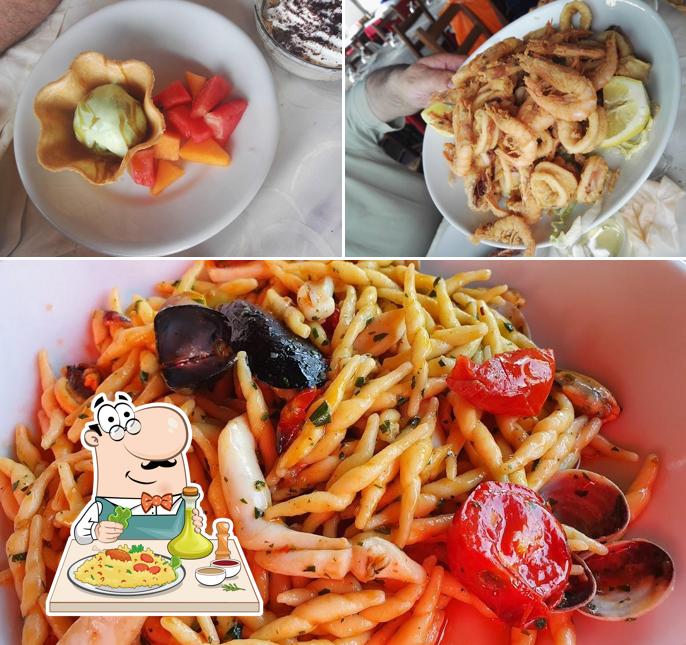 Cibo al Il Pomodoro Beach