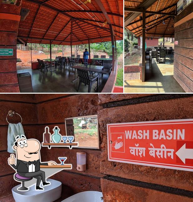 The interior of BHOJAN RESTAURANT