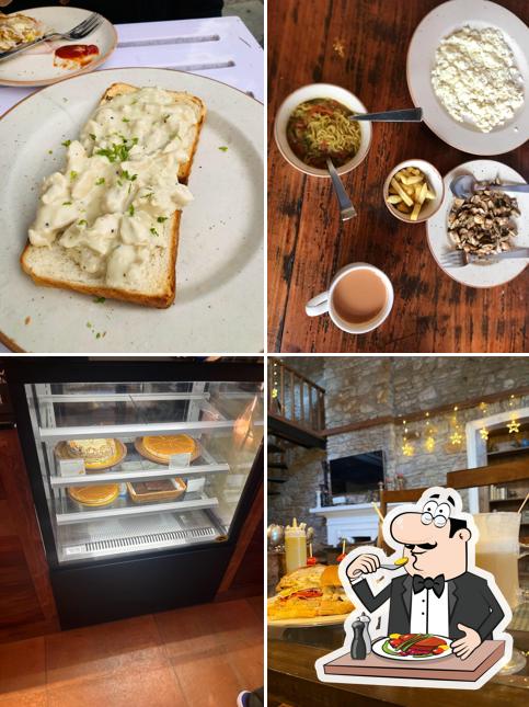 Food at Devdar Woods Cafe